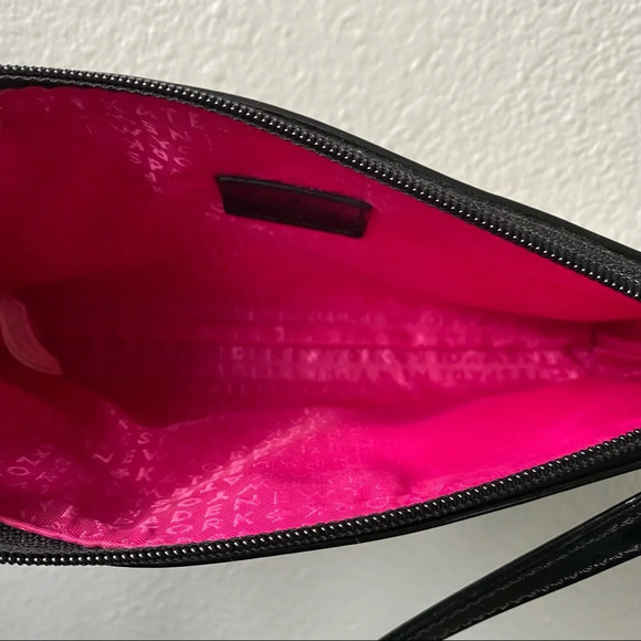 Kate Spade Classic Patent Stripe Purse - Picture 8 of 8